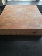 Prachtig massief eiken hakblok van Butler, Ophalen of Verzenden, Zo goed als nieuw