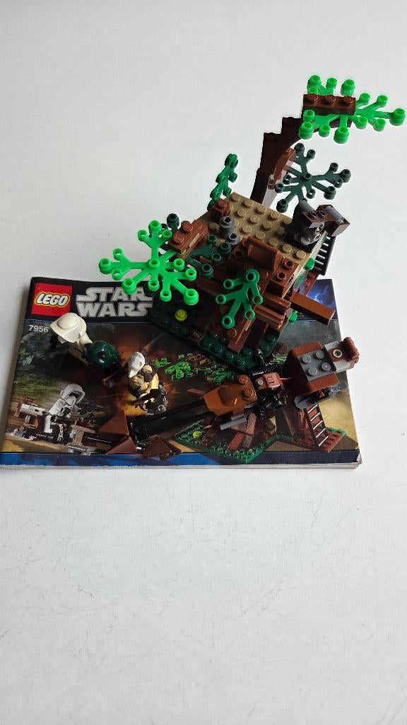 Lego Star Wars Set 7956 Ewok Attack, Compleet, Star Wars, Lego, Ophalen of Verzenden
