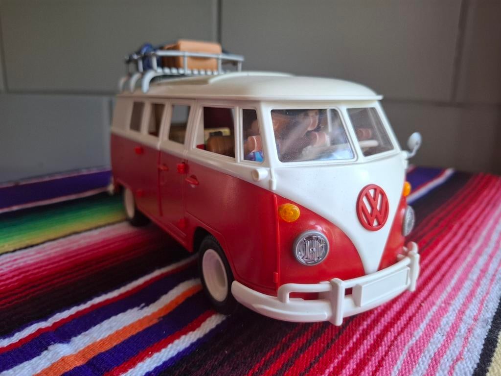 Playmobil T1 Camper Busje - Volkswagen Klassieker, Ophalen of Verzenden, Zo goed als nieuw