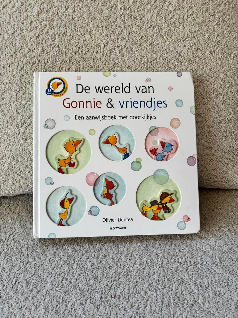De wereld van Gonnie & vriendjes - Aanwijsboek met doorkijk, Boeken, Ophalen of Verzenden, Zo goed als nieuw, Uitklap-, Voel- of Ontdekboek