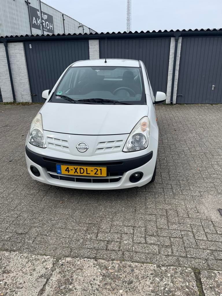 Nissan Pixo 1.0 50KW 5D 2011 airco apk nieuw nette auto, Voorwielaandrijving, 200 kg, 4 stoelen, Bedrijf