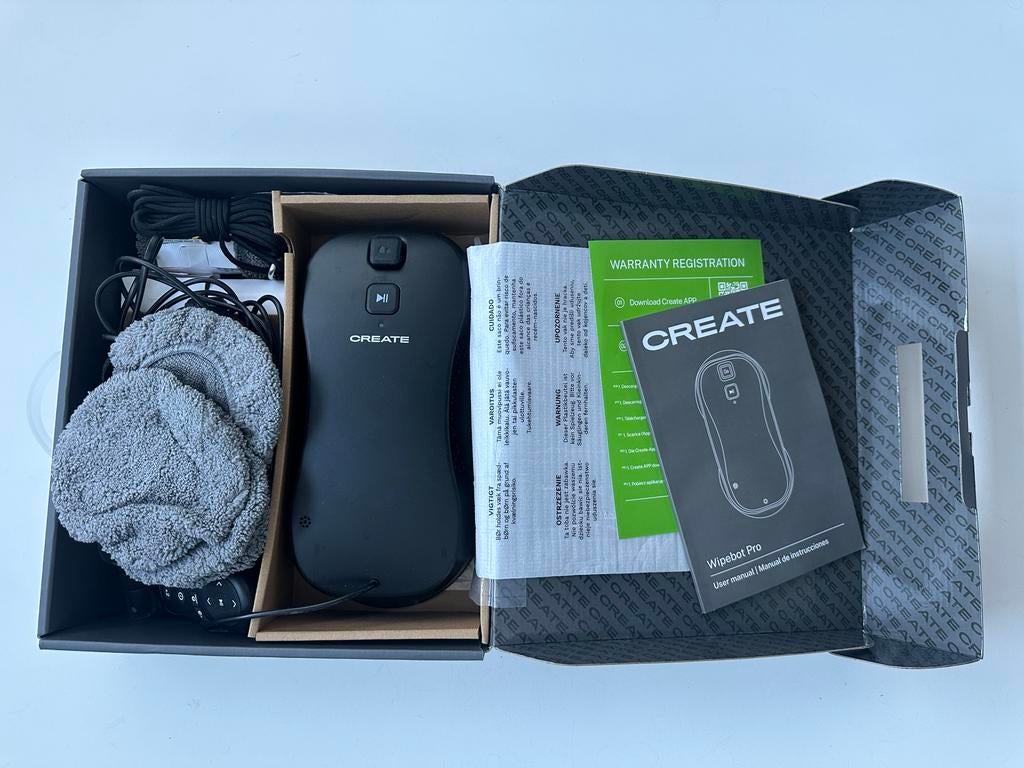 Raamwisrobot Create Wipebot Pro - nieuw, Ophalen of Verzenden, Raamwisser of Trekker