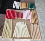 150x oude kaarsen, Overige materialen, Gebruikt, Overige kleuren, Ophalen of Verzenden
