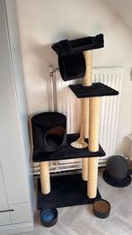 Krabpaal zwart kat, Dieren en Toebehoren, Ophalen of Verzenden, Zo goed als nieuw, Krabpaal