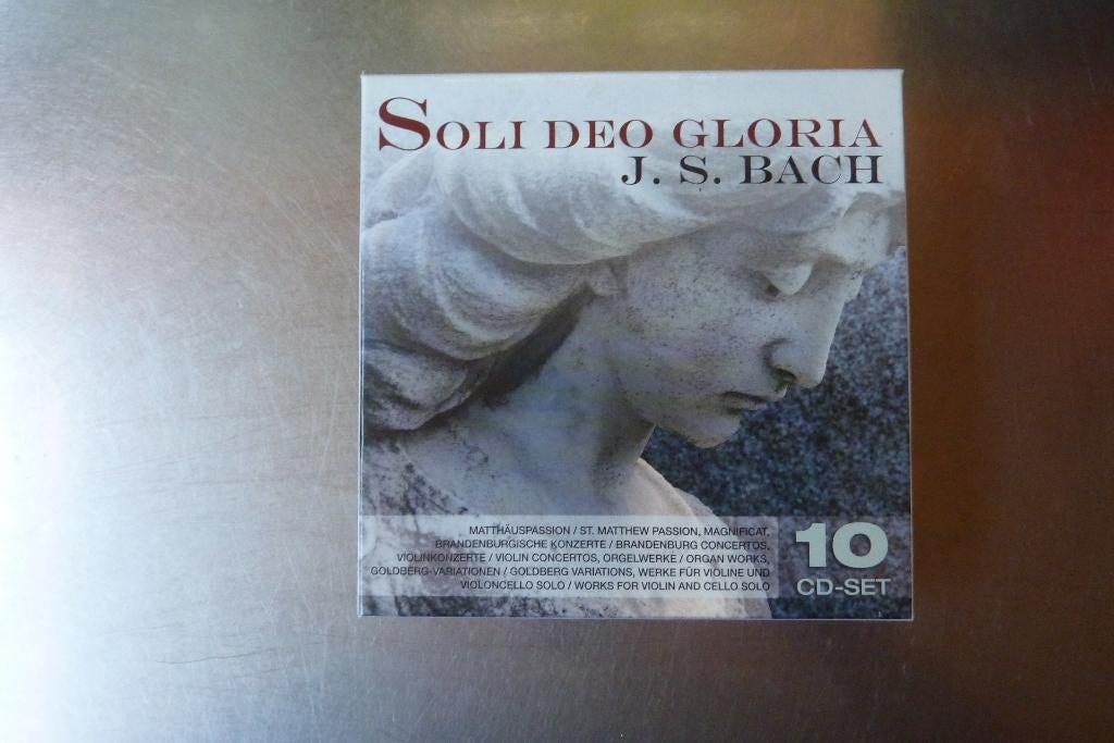 Johann Sebastian Bach – Soli Deo Gloria, Ophalen of Verzenden, Barok, Zo goed als nieuw, Overige typen