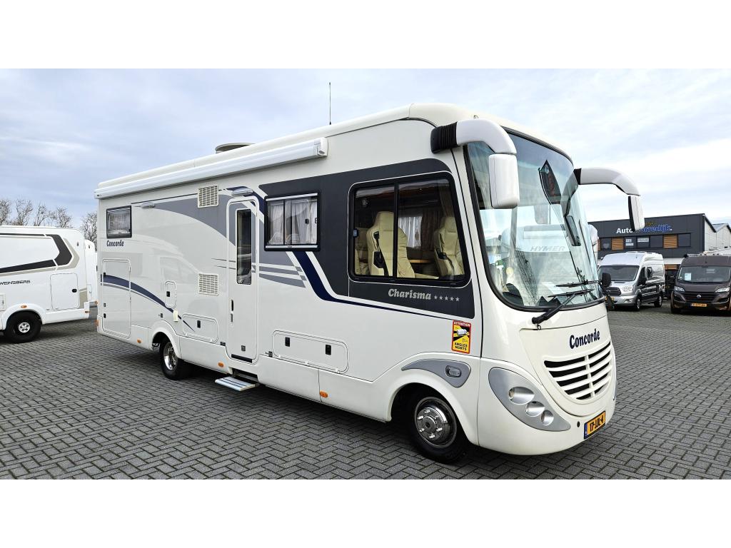 Concorde Charisma 840L/fransbed/hefbed/iveco/alle-opties, Caravans en Kamperen, Campers, Concorde, Bedrijf, Diesel, Overige merken