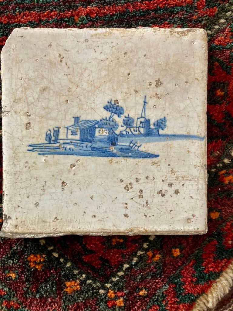 Antieke Tegel, Antiek en Kunst, Verzenden