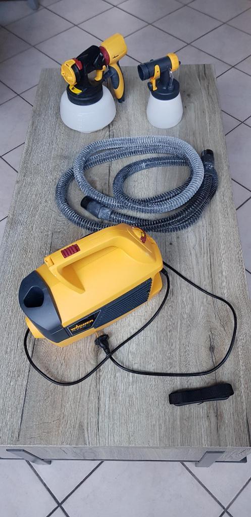Verfspuit muurverf en lak. Wagner 690, Doe-het-zelf en Verbouw, Schildersmaterialen, Zo goed als nieuw, Verfspuit of Verfpomp