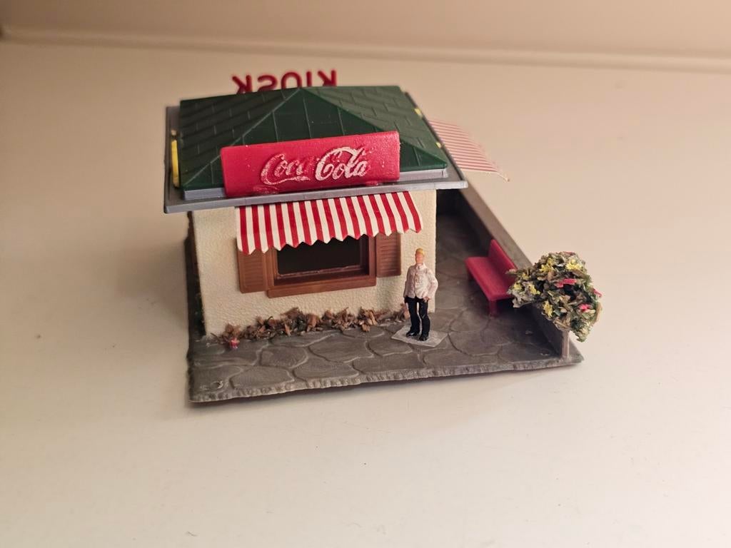 Modeltrein Ho kiosk faller, Ophalen of Verzenden, Gelijkstroom, Brug, Tunnel of Gebouw