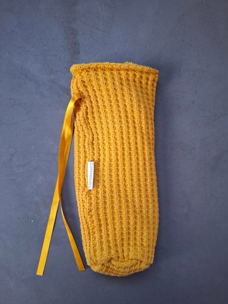 Cottonbaby Bamboe Kruikenzak - Okergeel, Ophalen of Verzenden, Zo goed als nieuw, Overige typen, Overige merken