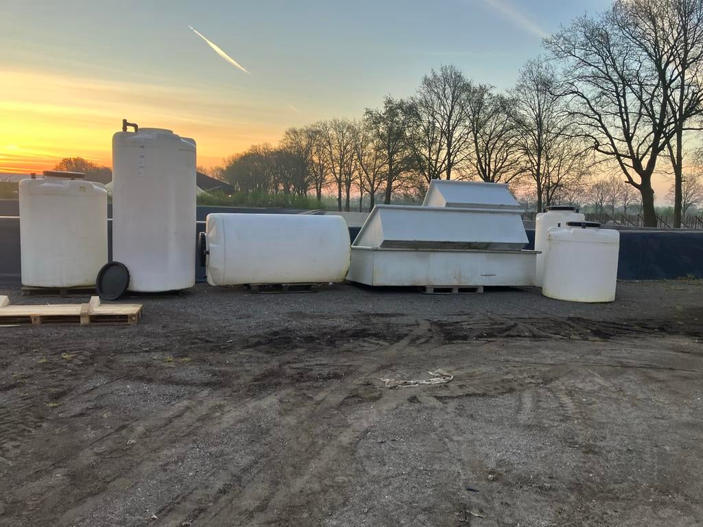 Buffertanks watertank watervat mestvat, 150 liter of meer, Ophalen, Gebruikt, Kunststof