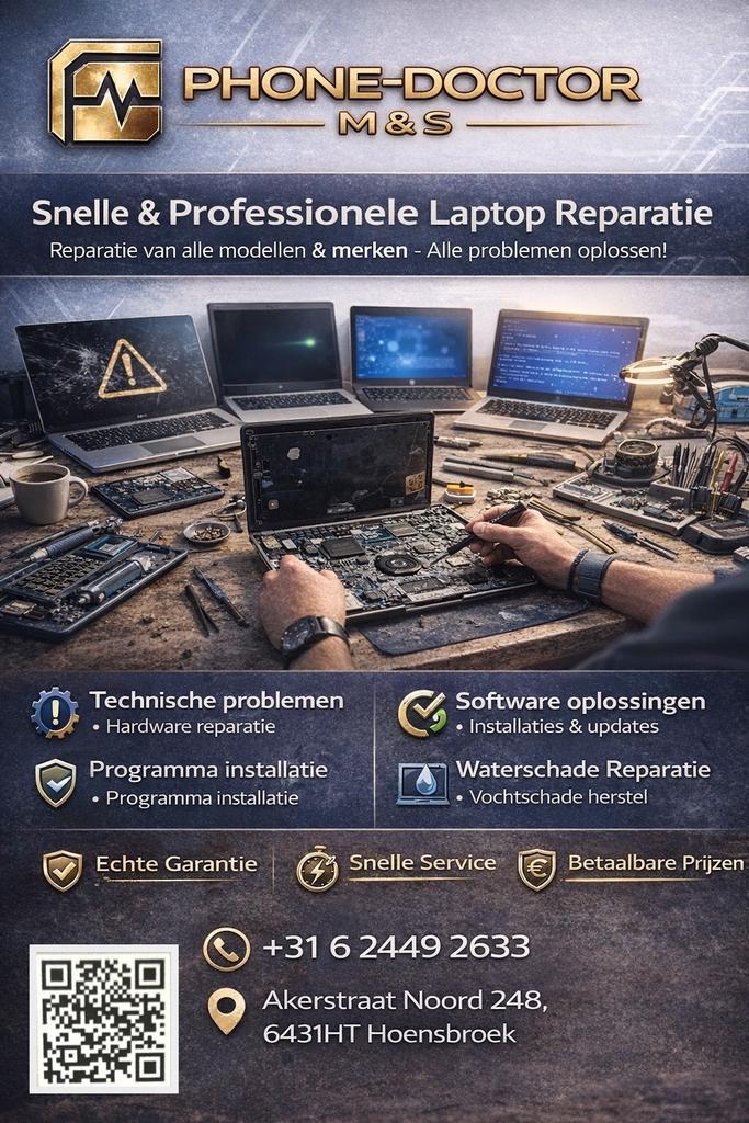 Laptop Reparatie, Spelcomputers en Games, Games | Pc, Zo goed als nieuw, 1 speler, Vanaf 3 jaar, Ophalen of Verzenden