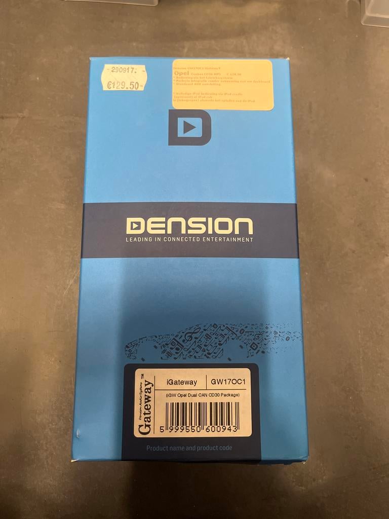 Dension Gateway GW170C1 iPod/AUX Adapter voor Opel, Ophalen of Verzenden, Nieuw