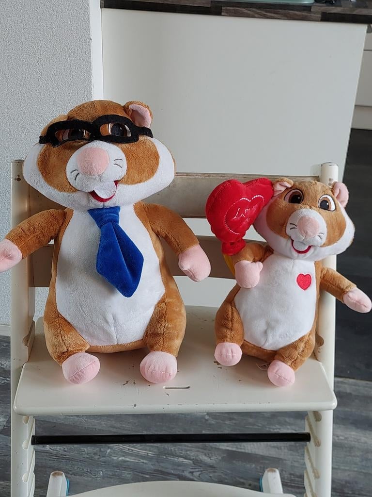 Twee hamsters knuffels, Ophalen of Verzenden, Nieuw