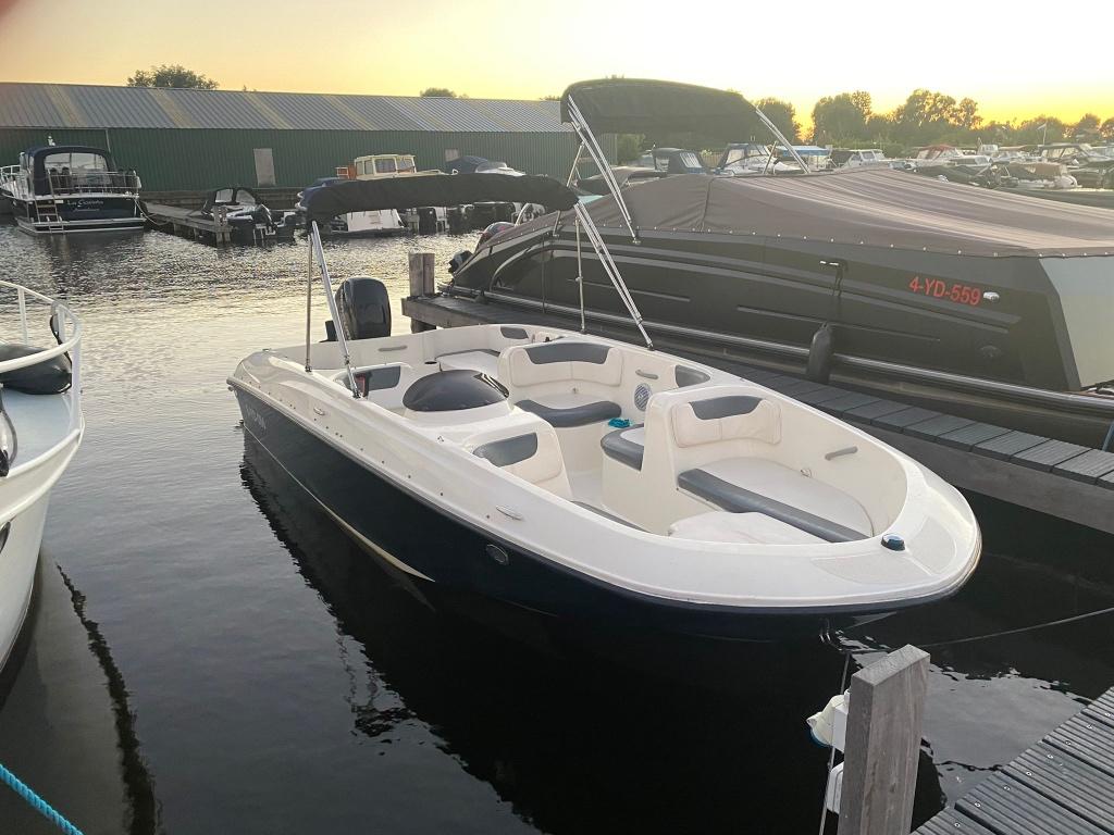Bayliner Element XL 40 pk (lange versie), Watersport en Boten, Speedboten, Gebruikt, Ophalen of Verzenden, Minder dan 70 pk, 3 tot 6 meter
