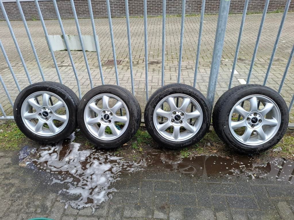 Originele Mini Clubman  velgen 16 inch steek 4x100, Auto-onderdelen, Banden en Velgen, Ophalen of Verzenden