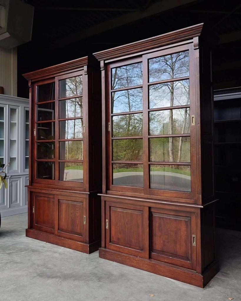 Prachtige eiken notariskasten | Chique buffetkasten #3268, Huis en Inrichting, Kasten | Buffetkasten, Niet ingevuld, 100 tot 150 cm