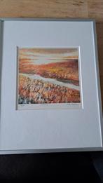 Ingelijste Kunstprint "Wad C" door Peter Hofland, 1998, Ophalen of Verzenden