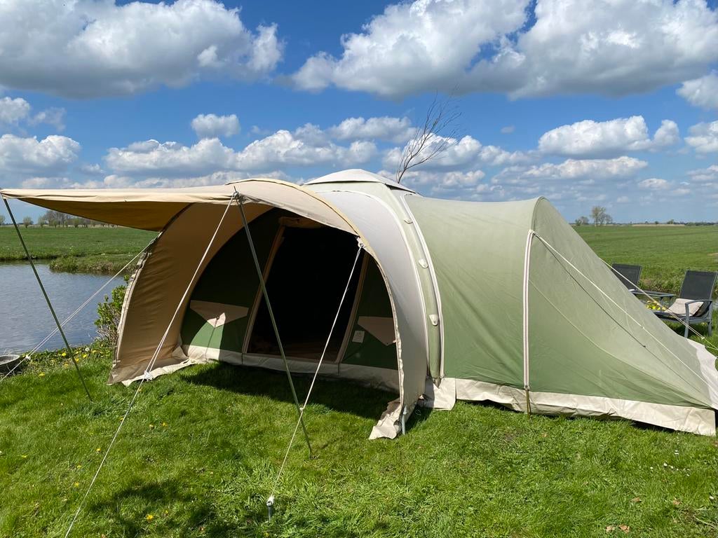 Mooie karsten 300 met slaapaanbouw, Caravans en Kamperen, Ophalen, Gebruikt, Tot en met 5