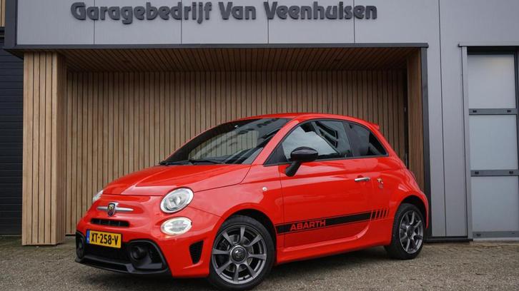 Fiat 500 Abarth 595 1.4 T-Jet 145pk Virtual Cockpit 16inch L, Auto's, Fiat, Bedrijf, Te koop, ABS, Airbags, Alarm, Bluetooth, Boordcomputer