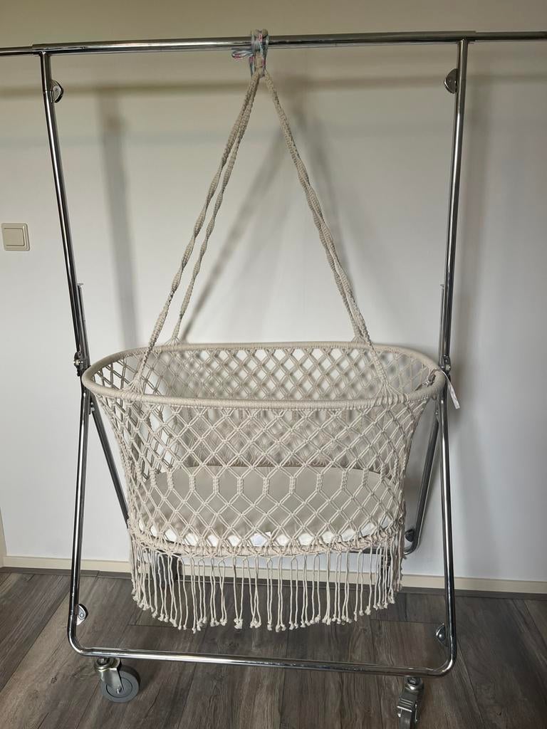 Lavandoux Hangwieg Baby Reborn Buitenbedje, Kinderen en Baby's, Babywiegjes en Ledikanten, Ophalen, Gebruikt, Wieg