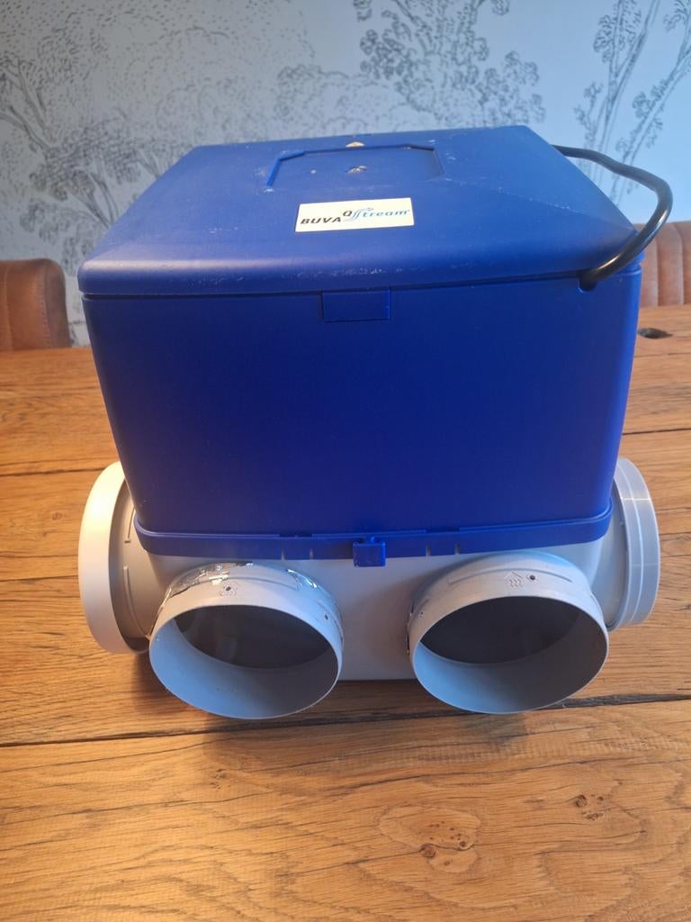 BUVA Q-Stream Ventilator/Afzuiger - Goede staat, Ophalen of Verzenden, Gebruikt, Ventilator en Afzuiger