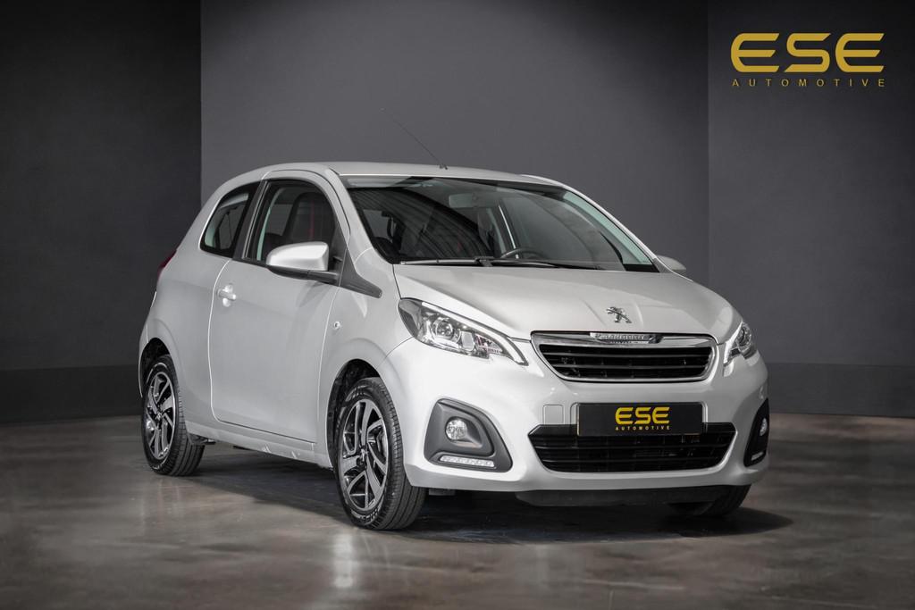 Peugeot 108 1.0 VTi Active | Automaat | Camera | Airco | Blu, Euro 5, Stof, Gebruikt, 4 stoelen