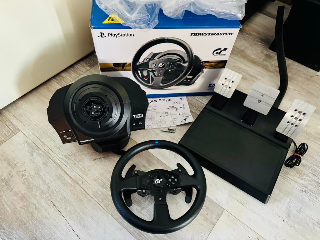 Thrustmaster T300 RS GT Racestuur + Pedalen (PS4/PS5/PC), Spelcomputers en Games, Spelcomputers | Sony PlayStation Consoles | Accessoires