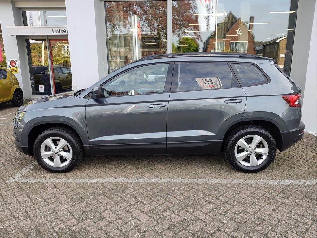 Skoda Karoq 1.0 TSI AMBITION BUSINESS DSG Navi | Clima | Cru, 12 maanden, Stof, Gebruikt, Lichtsensor