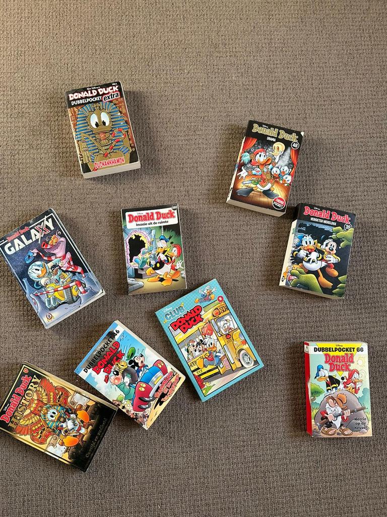 Donald duck pockets, Meerdere stripboeken, Ophalen of Verzenden, Gelezen