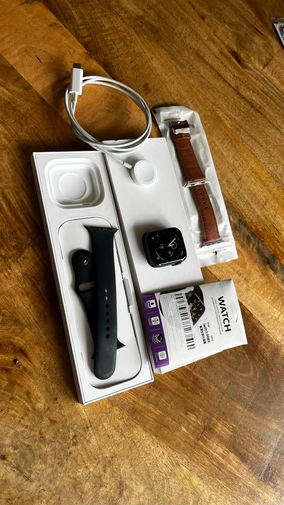 Apple Watch Series 4 44mm met accessoires, Ophalen of Verzenden, Gebruikt