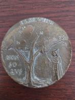 Penning, Eeuwfeest Winkler Prins, 1970, Ophalen of Verzenden, Brons