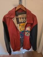 Avirex leren jas – vintage – Warrior / Native patch maat l, Ophalen of Verzenden, Zo goed als nieuw, Maat 52/54 (L), Bruin