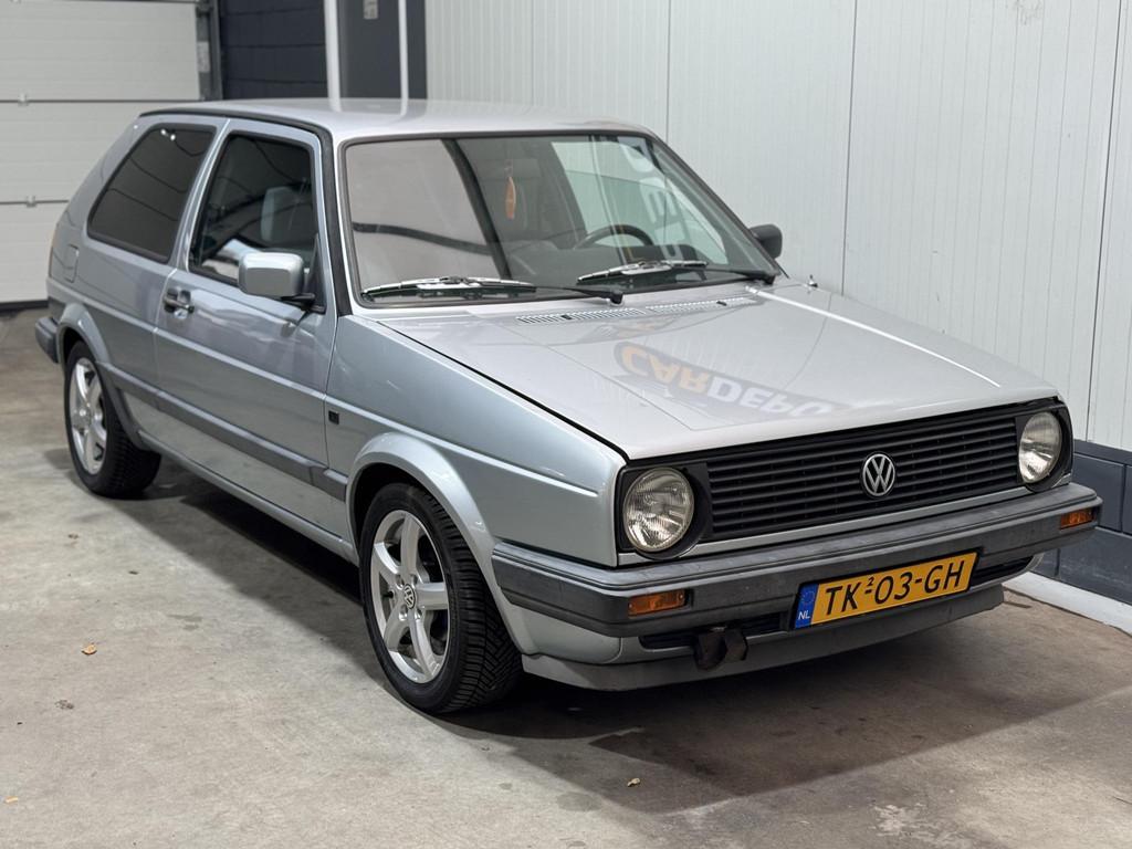 Volkswagen Golf 1.6 C, Auto's, Stof, Gebruikt, 4 cilinders, Blauw