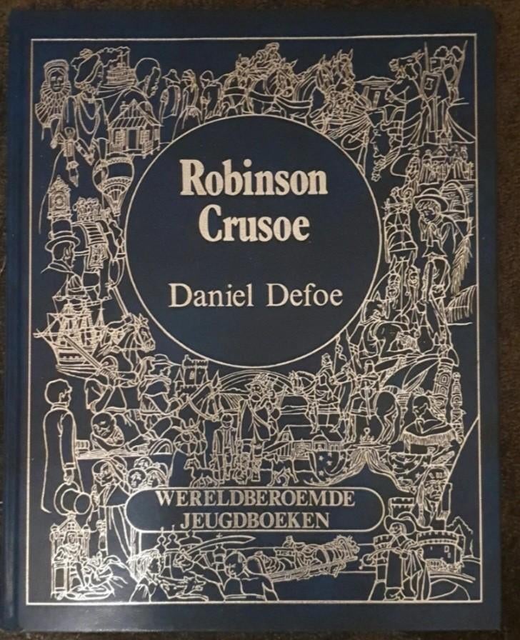Robinson Crusoe - Daniel Defoe (Wereldberoemde Jeugdboeken), Ophalen of Verzenden, Zo goed als nieuw, Daniel Defoe, Fictie algemeen