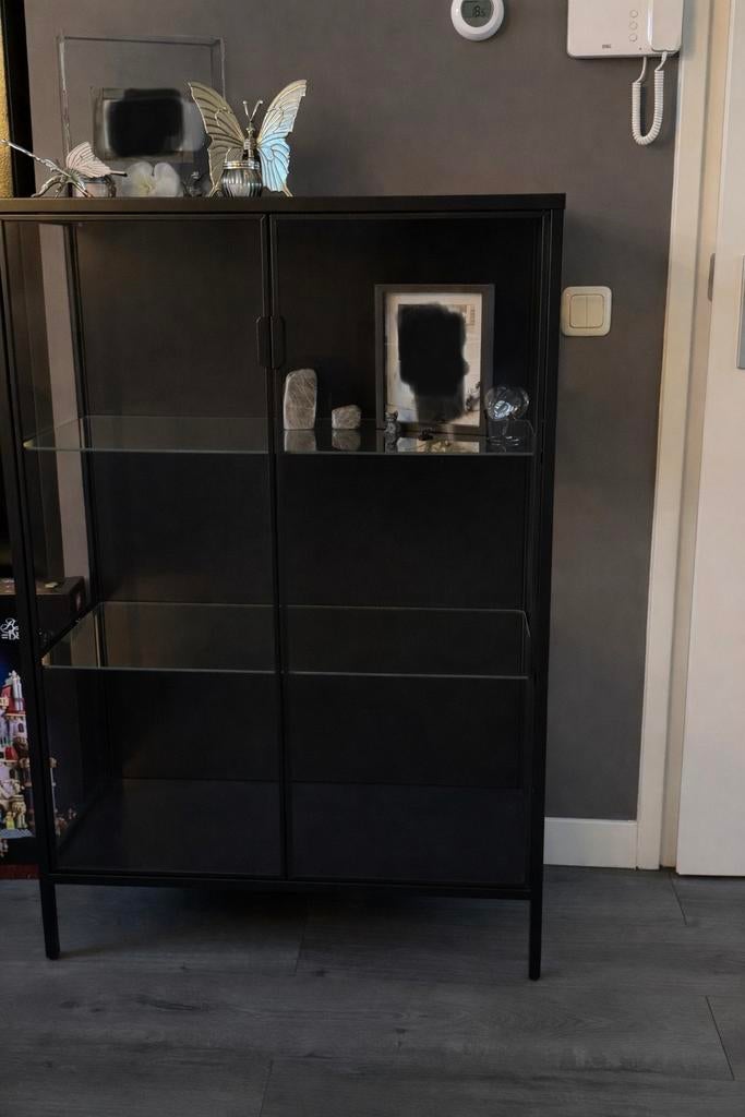 Ikea vitrinekast, Huis en Inrichting, Kasten | Vitrinekasten, Ophalen, Zo goed als nieuw, 25 tot 50 cm, 50 tot 100 cm