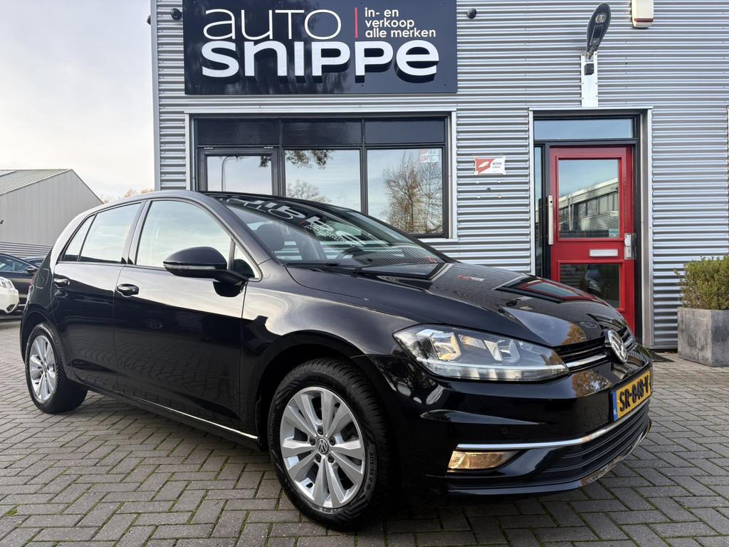 Volkswagen Golf 1.0 TSI Comfortline -AUTOMAAT-5DRS.-CLIMA-AP, Auto's, Stof, Gebruikt, 620 kg, Zwart