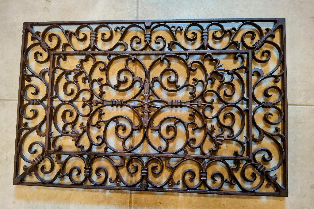 Deurmatten in verschillende maten nieuw gietijzer kokos., Ophalen of Verzenden, Nieuw, Gietijzer, Binnen