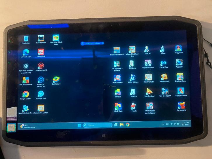 Xplore iX125R1 Robuuste Touchscreen Tablet, Computers en Software, Windows Tablets, Gebruikt, Wi-Fi en Mobiel internet, 12 inch