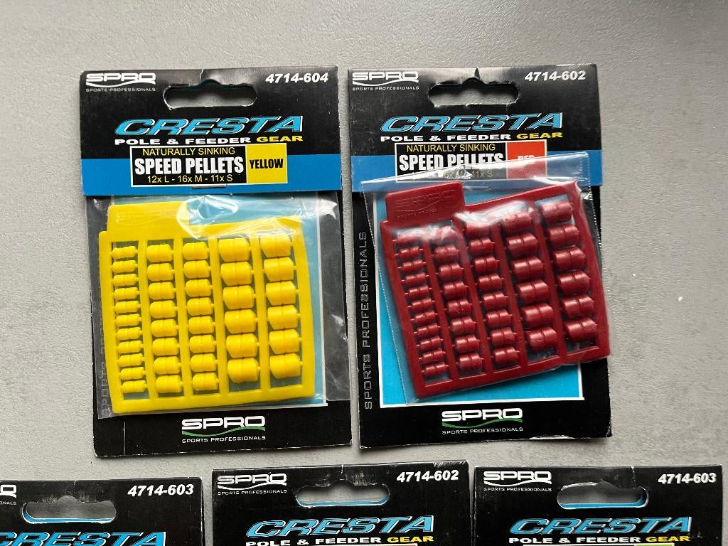 adv 417 / NIEUW mixset 5 pakjes imitatieaas CRESTA, Watersport en Boten, Ophalen of Verzenden, Nieuw, Overige typen