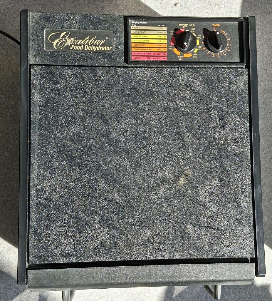 Excalibur food dehydrator  (voedseldroger), Ophalen, Zwart, Metaal, Overige merken