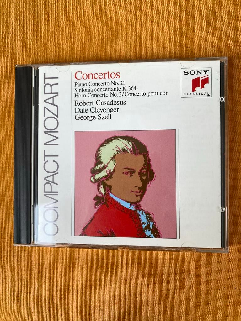 Mozart Concertos - Piano, Sinfonia Concertante, Hoorn, Ophalen of Verzenden, Classicisme, Gebruikt, Orkest of Ballet