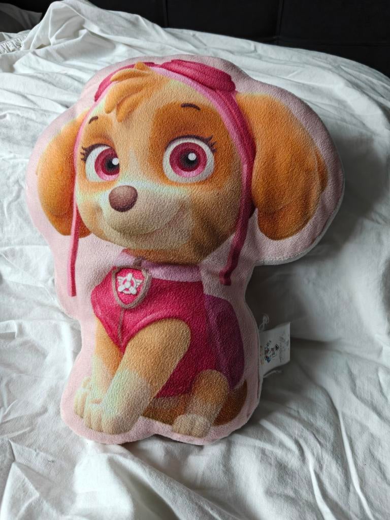 Paw Patrol Skye Knuffelkussen, Ophalen of Verzenden, Zo goed als nieuw, Hond