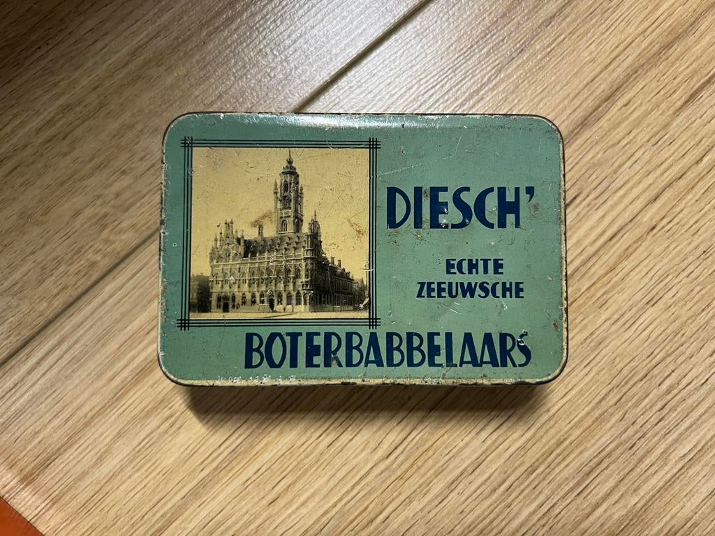 Zeeuwsche boterbabbelaars blikje, Ophalen of Verzenden, Zo goed als nieuw, Overige