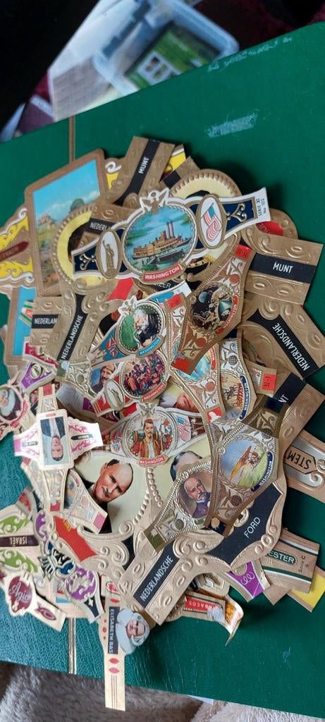 Sigarenbandjes, Ophalen of Verzenden, Gebruikt, Sigarenbandjes
