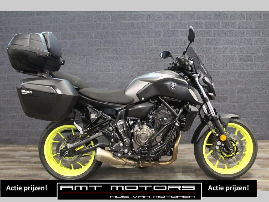 YAMAHA MT 07 ABS (bj 2018) 42,032 km GT Uitvoering MT07, 2 cilinders, Bedrijf, Onbekend, YAMAHA