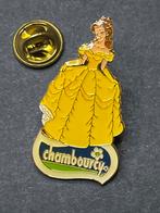 Disney Chambourcy Pin - Belle (De Schone en het Beest), Disney, Ophalen of Verzenden, Zo goed als nieuw, Sport