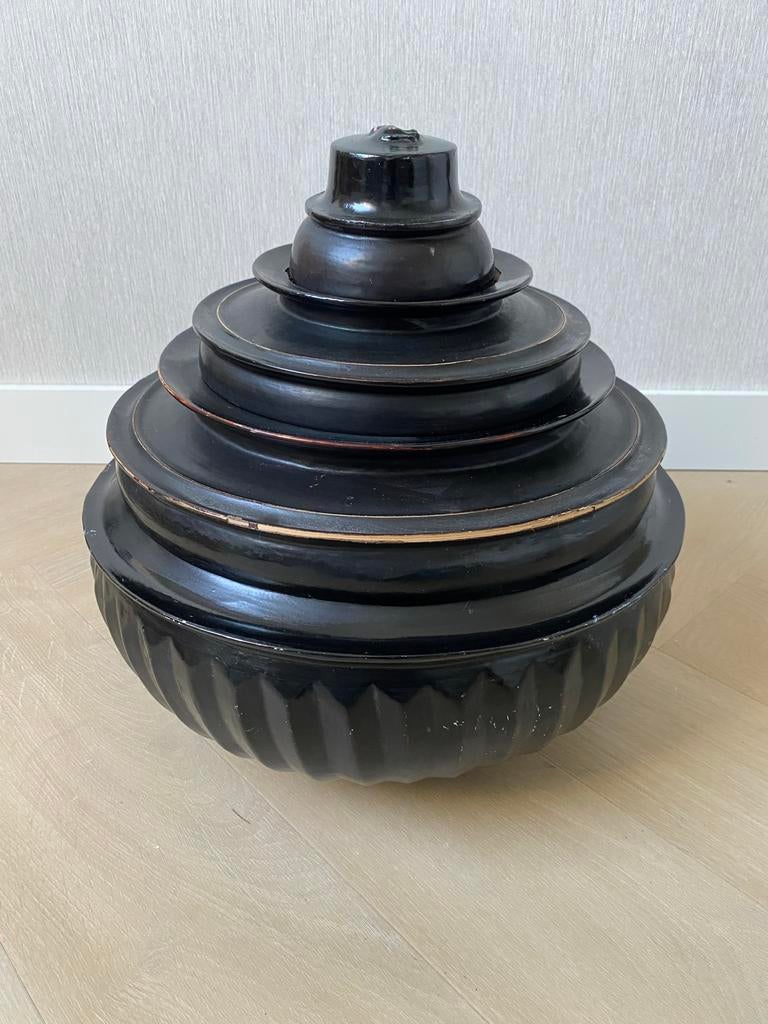 Antieke Hsun ok - Birmees offervat, Antiek en Kunst, Antiek | Overige Antiek, Ophalen of Verzenden