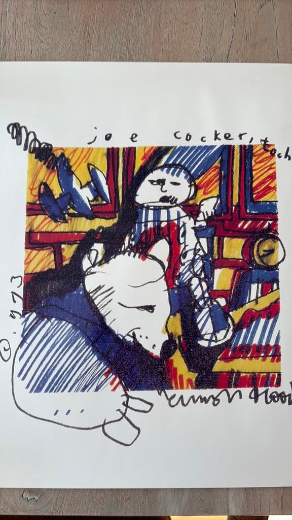 Poster Herman Brood, Ophalen of Verzenden