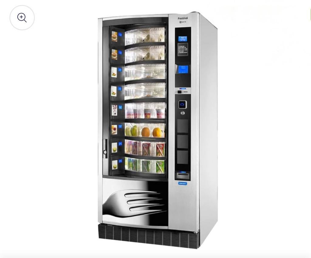 Necta vendingmachine /versautomaat /boerderijautomaat, Ophalen